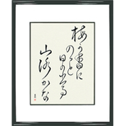 Custom Japanese Calligraphy (Framed)