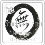 Nothingness with Zen Circle (mu) (VD2A)