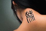 Japanese Older Sister Tattoo by Master Japanese Calligrapher Eri Takase