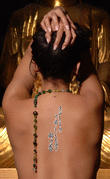 Japanese In loneliness, there is joy too, An autumn eve Tattoo by Master Japanese Calligrapher Eri Takase