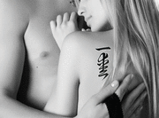 Japanese One Love Tattoo by Master Japanese Calligrapher Eri Takase