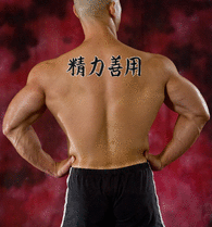 Japanese Maximum Efficiency Minimum Effort Tattoo by Master Japanese Calligrapher Eri Takase