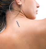 Japanese Okinawa Goju-Ryu Tattoo by Master Japanese Calligrapher Eri Takase