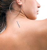 Japanese Inoue-Ha Shitoryu Keishin-Kai Tattoo by Master Japanese Calligrapher Eri Takase
