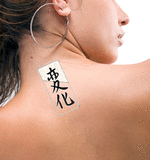 Japanese Change Tattoo by Master Japanese Calligrapher Eri Takase
