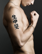 Japanese Reason For Being Tattoo by Master Japanese Calligrapher Eri Takase