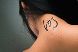 Japanese Lake Tattoo by Master Japanese Calligrapher Eri Takase