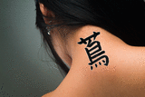 Japanese Ivy Tattoo by Master Japanese Calligrapher Eri Takase