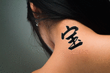 Japanese Treasure Tattoo by Master Japanese Calligrapher Eri Takase