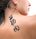 Japanese Muscle Tattoo by Master Japanese Calligrapher Eri Takase